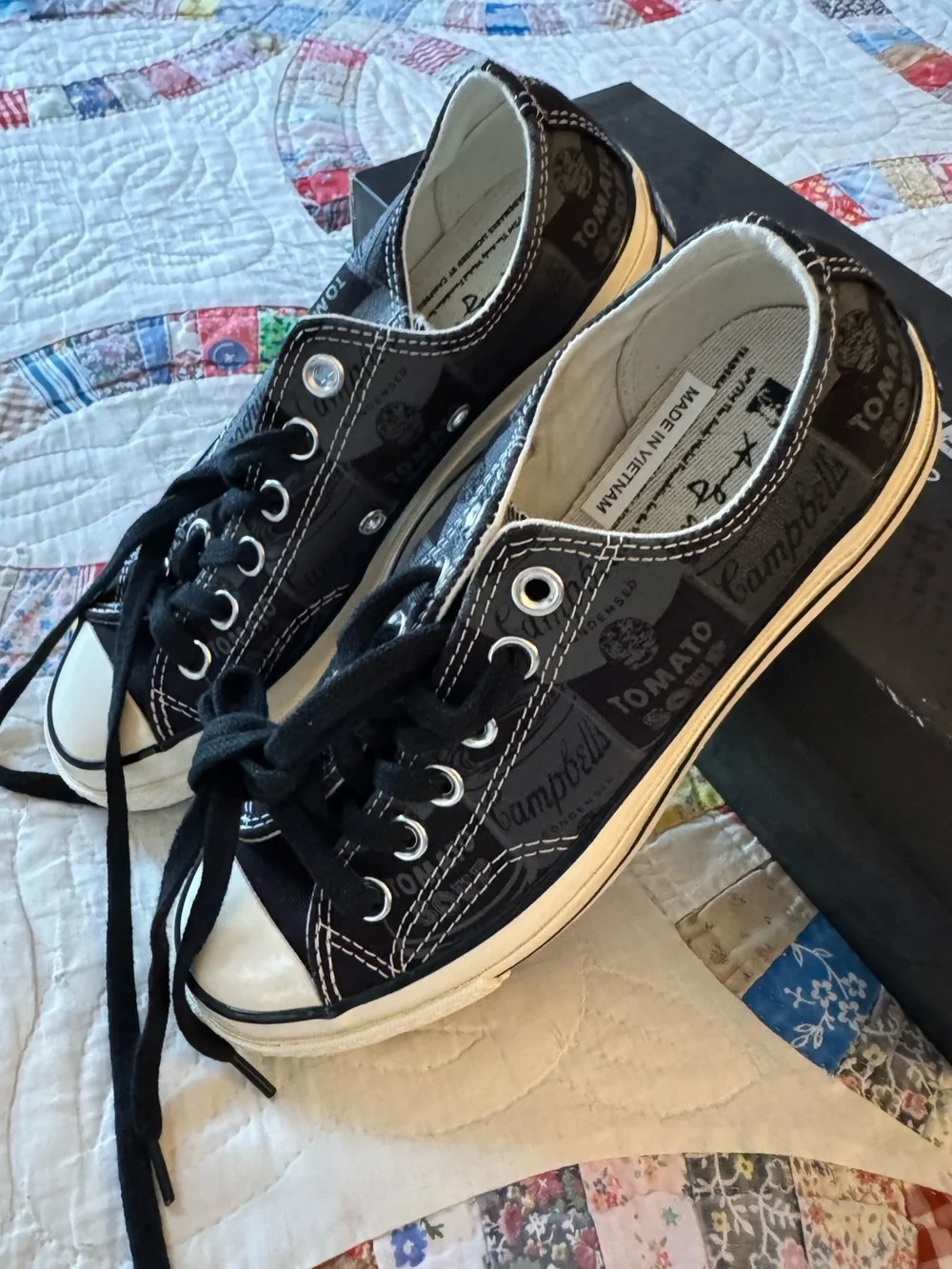 Converse Chuck Taylor All-Star x Andy Warhol Campbell Soup Size 6.5 Women NIB